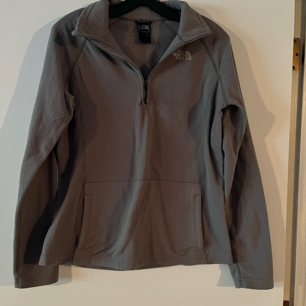 The North Face Gray Ski Jacket Lightweight Performance